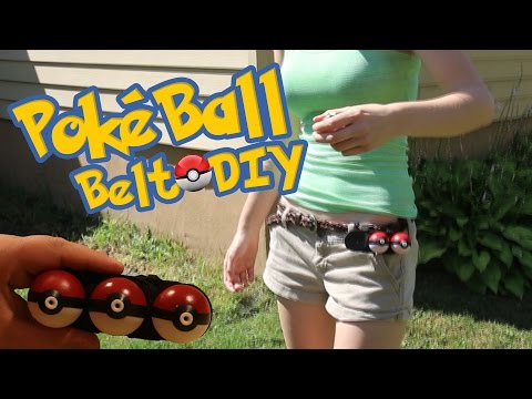 Pokéball Belt DIY