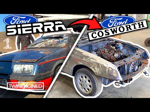 RARE Ford Sierra XR4i Barn Find Cosworth Replica Restoration - Part 1