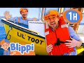 Blippi Explores The Lil Toot Water Taxi Blippi Vehicles Learning Videos For Kids