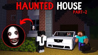 THE HAUNTED HOUSE| PART-2| Minecraft Horror Story in Hindi