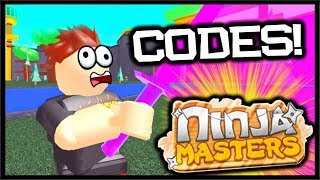 Ninja Masters Roblox Codes