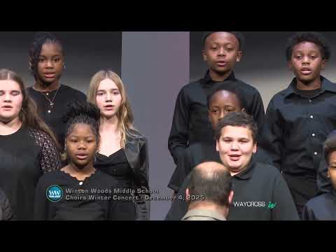 Winton Woods Middle School Choir Winter Concert - December 4, 2025