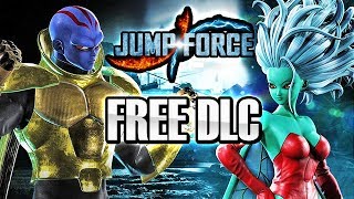 JUMP FORCE - NEW FREE DLC CHARACTERS! Kane & Galena FREE DLC Update Playable Characters Bosses