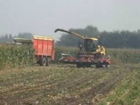 Demarez - Marreel: Mais hakselen.