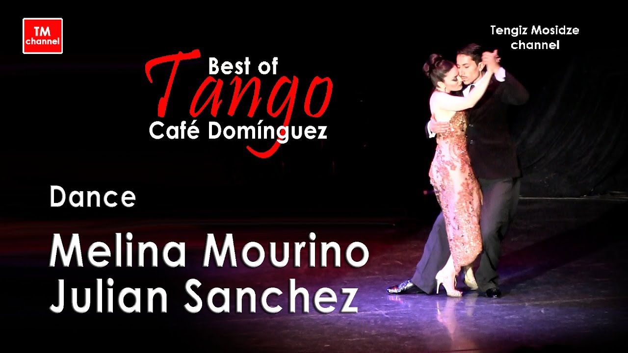 Tango "Café Domínguez". Bailando Julian Sanchez y Melina Mourino.  Джулиан Санчес и Мелина Моуриньо.