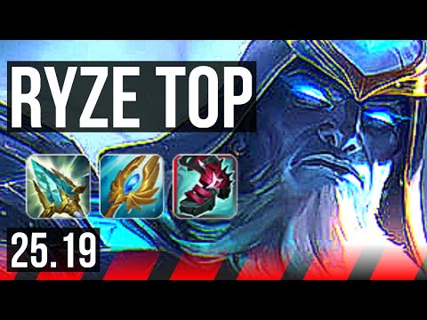 RYZE vs FIORA (TOP) | 8/2/3 | KR Diamond | 25.19