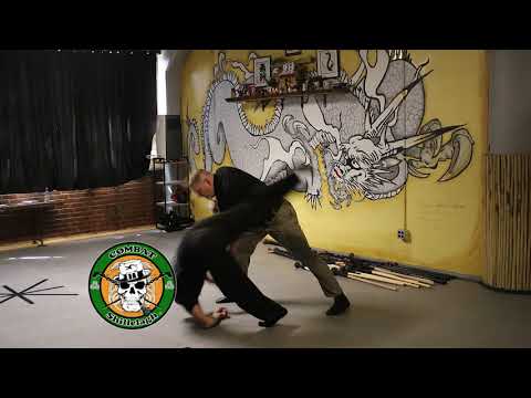 Wrist Lock and Throw Against Someone Grabbing Your Shillelagh - Irish Stick Fighting