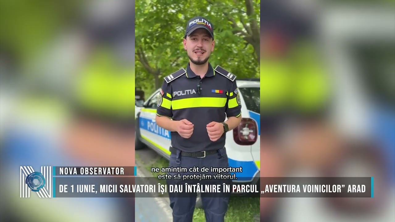 De 1 Iunie, micii salvatori își dau întâlnire în Parcul „Aventura Voinicilor” Arad