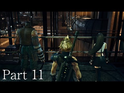 Final Fantasy 7 Remake PS5 Gameplay Walkthrough Part 11 - Getting To The Cargo Lift