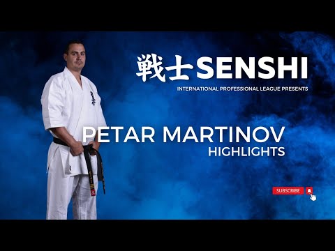 Sensei Petar Martinov – World and European champion - highlights