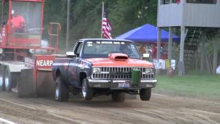preview picture of video 'CHEVY TRUCK PULL  2 WHEEL DRIVE WOOD HAULER EXPRESS READING MICHIGAN'