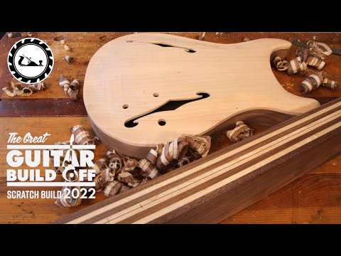 GGBO 2022 scratch build guitar episode 29