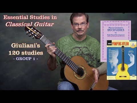 Essential Studies - Giuliani's 120 Studies - Group 1 (Pumping Nylon)