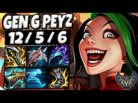 Jinx vs Kaisa ADC [ Gen G Peyz ] Patch 14.21 Ranked Challenger EUW ✅