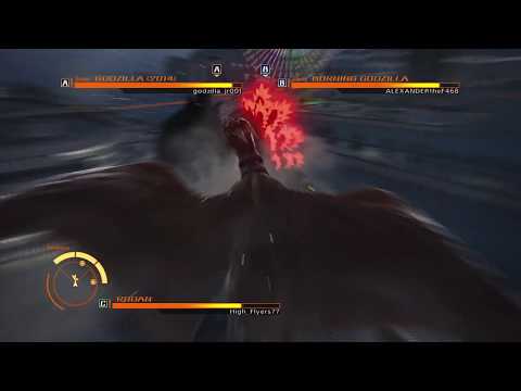 GODZILLA PS4: Rodan vs Burning Godzilla vs Godzilla 2014