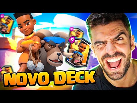 NOVO DECK DE DOMADORA BRIDGE SPAM NO CLASH ROYALE!