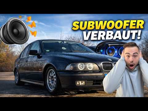Ich hab meinem E39 einen Subwoofer eingebaut – die Nachbarn hassen mich 😂