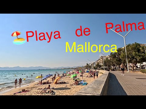 Arenal 🏖️Playa de Palma🌴Mallorca 2025/ Beautiful Beach & Promenade / 4K UHD