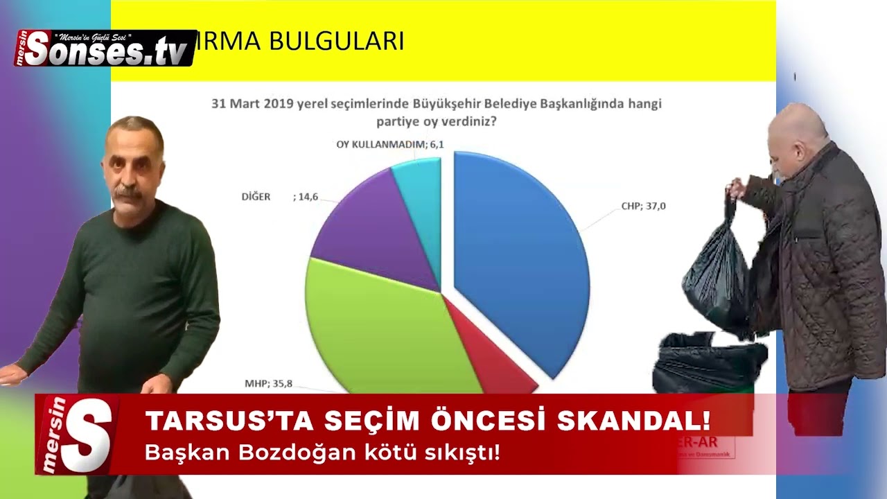 TARSUS’TA SEÇİM ÖNCESİ SKANDAL!