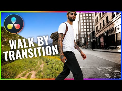 Create a Walk By Transition Effect in Davinci Resolve