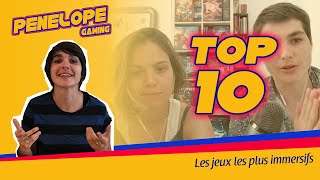 TOP TEN | "Les jeux de sociétés les plus immersifs" avec Marjorie