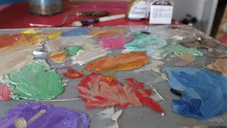Making a Painter&#39;s Pallet/Palette - Glass (Part1)