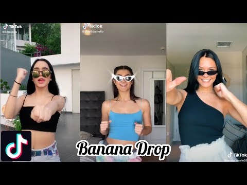 Banana Drop TikToK Dance Challenge Compilation