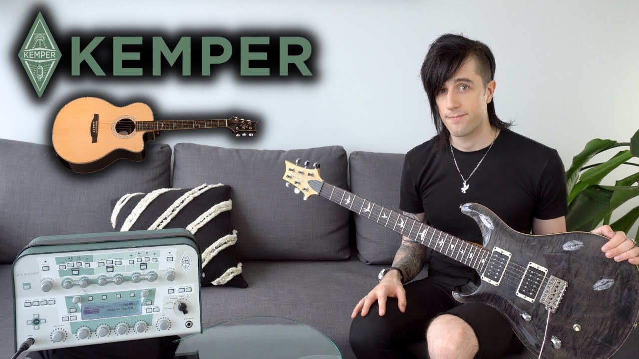 Kemper Acoustic Simulator | Demo & Review (Humbuckers & Single Coils) - YouTube