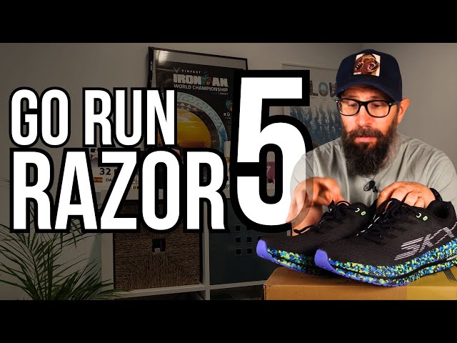 Vídeo relacionado con Skechers Go Run Razor 5 Zapatillas para Correr Zapatilla Neutral Mujeres Blanco - White/Multi 37