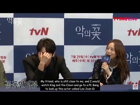 Lee joon gi felt so shy when Moon chae won talks about "The King and The Clown" [ENG SUBS]