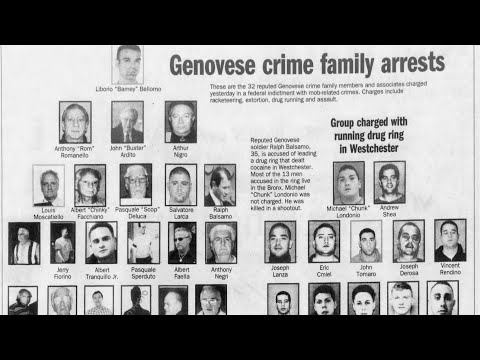 Genovese Crime Family Administrative Capos Timeline (1998-2010) #organizedcrime #genovesecrimefamily