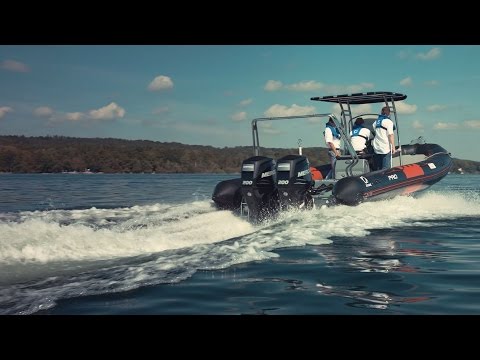 Zodiac Pro 850 mit 2 x Mercury F 200 Verado