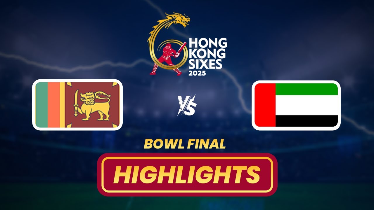 SRI LANKA VS UNITED ARAB EMIRATES