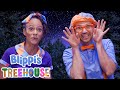 Blippi S Treehouse Bedtime Amazon Kids Original Educational Videos For Kids Blippi Toys