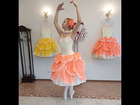 Сценический балетный костюм F 0494 - video 5