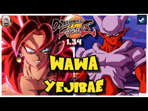 DBFZ Wawa vs Yejibae (GogetaSS4, Bardock, GokuSSJ) vs (Ginyu, Jiren, Trunks) 1.34