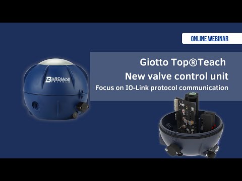 Giotto Top® Teach: valve control unit (focus on IO-Link communication protocol)
