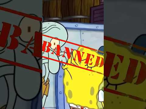This Spongebob Episode was BANNED! #shorts #spongebob #banned #cartoon #spongebobsquarepants