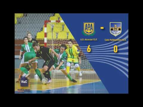 Resumen goles A D  Alcorcón F S F  vs Cadiz F S
