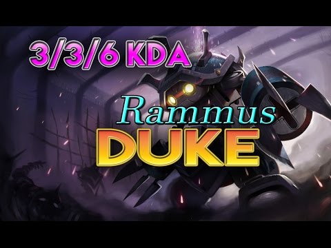 SKT T1 Duke  - Rammus Top vs Trundle - Full Game