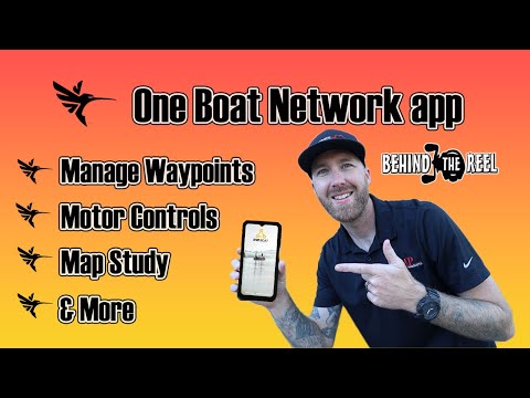 Humminbird One Boat Network App #minnkota #humminbird