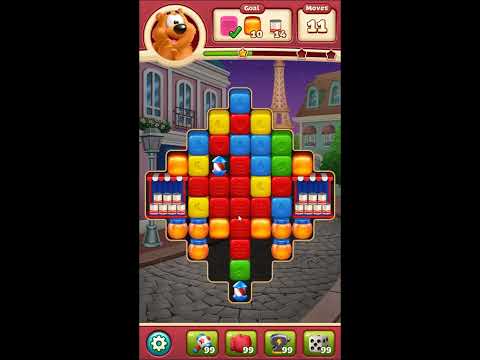 Toon Blast Level 6265 - NO BOOSTERS 🐻🐺🐱 | SKILLGAMING ✔️