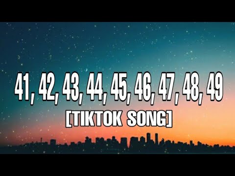 Ytiet - Number Song (Lyrics) 41, 42, 43, 45, 46, 47, 48, 49 [TIKTOK SONG]