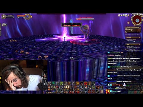 Asmongold Fails the New Mage Tower in WoW