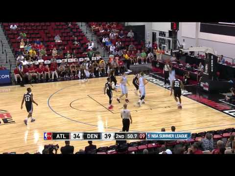 Atlanta Hawks vs Denver Nuggets   Highlights   July 10, 2015   NBA Las Vegas Summer League