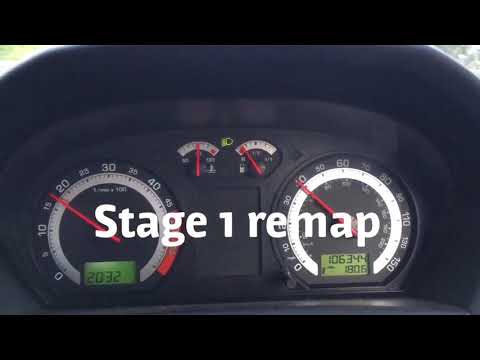 Fabia VRS stock vs remap