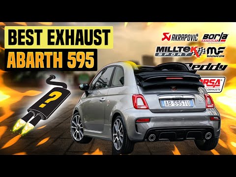 Abarth 595 Exhaust Sound 🔥 Stock,Akrapovic,Upgrade,System,Comparison,Review,Acceleration,Capristo+