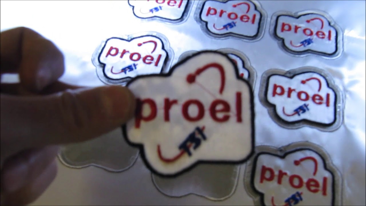 LaseBridge Cutting out Proel Patches