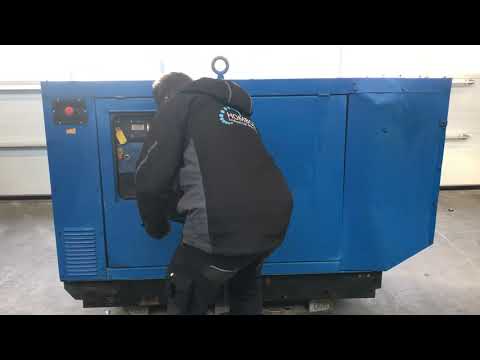 SDMO Mitsubishi S4L Mecc Alte Spa 16 kVA Silent generatorset stocknr 3218