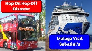 Sky Princess Med Cruise to Malaga & Sea Day.